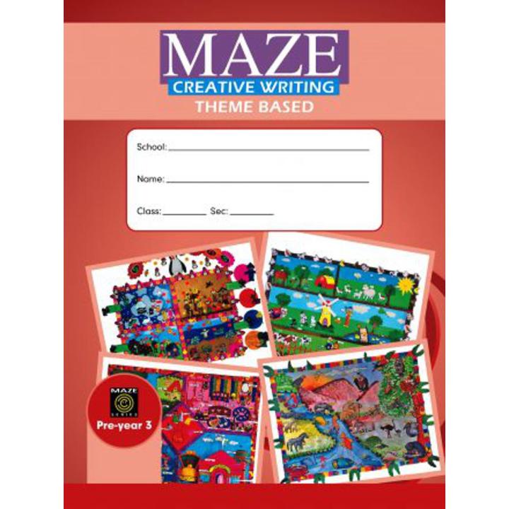 Maxe Writing Note Maze Creative Writing (Theme Based Copy) | Daraz.pk