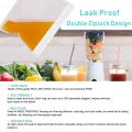 PEVA silicone food storage bag containers reusable freezer bag zip lock bags kitchen organizer pouch silicone food bag. 