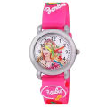 Girl Cartoon Style Watch Kid Analog Watch Wrist Watch Cartoon Watch For Kids Girl - Pink. 