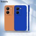 Tokifu For VIVO Y36 Airbag Shockproof Silicone Slim Clear TPU Protective Case Cover. 