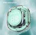 Air 39 Earbuds wireless Transparent airpods Air39 Bluetooth Gaming EARBUDS LED Display Super Bass HD sound Quality Trendy earphone Latest Technology Water Proof HD Calling TWS Technology Sports Headphone. 