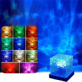 Wave-Cube Lamp Ocean Wave Projector 16 Color Water Wave Effect Lights for Bedroom. 