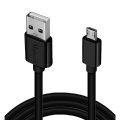 Android Charging Cable, Durable Micro USB Cord Fast Charging Sync Wire. 