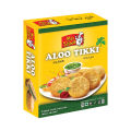 Aloo Tikki with Mint Sauce. 