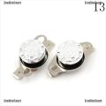 EruditeCourt 2Pcs 10A 250V KSD301 30C~160C Thermostat Temperature Thermal Control Switch. 