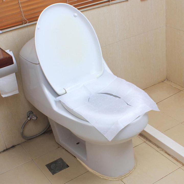 Sanwood® 10 Sheets Disposable Toilet Seat Cover Mat Travel Portable Toilet Paper Pad