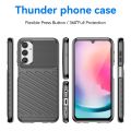 For Samsung Galaxy A24 4G Thunderbolt Shockproof TPU Phone Case. 