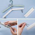 Foldable Travel Hangers, Portable Lightweight and Durable Collapsible Hanger with Clips for Clothes and Socks Multifunctional, Space Saving, Travel, Business Trip, Commercial, Outdoor. 