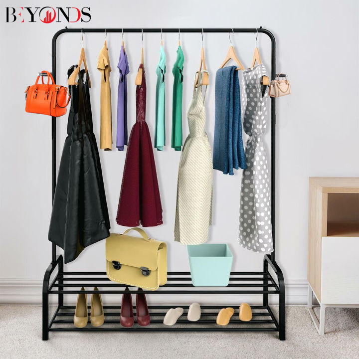 Best Quality Cloth hanging stand/ Double Shoes Rack Stand / Garments Stand/ Purse and Accessories Hanging stand/ Boutique Display stand rack for your Home and Garments shop