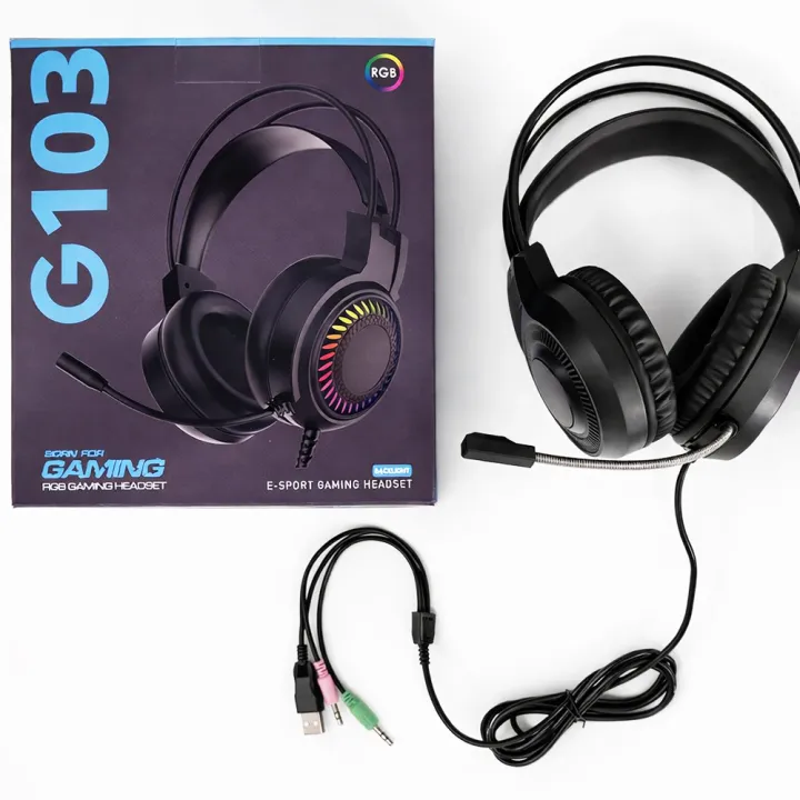 E-Sport%20G103%20Gaming%20Headset%20Wired%20%7C%20RGB%20LED%20%7C%20USB%20+%203.5mm%20AUX%20%7C%20Noise%20Cancelling%20Mic%20%7C%20Over-Ear%20Gaming%20Headphones%20for%20PC%20&%20Laptop%20-%20Image%204