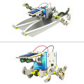 STEM Solar Robot Kit for Kids 14-in-1 Educational Toy Creation Science Toy Solar Power Building Kit DIY Assembly Solar Operated Robotic Set for Kids Teens and Science Lovers. 