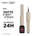 L'Oreal Paris - LOreal Matte Signature Liquid Eyeliner 05 Burgundy. 
