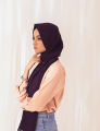Chiffon Scarf/Stoler – Coffee By Double A Wears. 