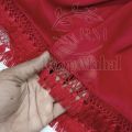 CHIFFON WHITE LACE DUPATTA FOR GIRL & LADIES BY ROOP MAHAL DUPATTA. 