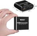 TENDAK HDMI Audio Extractor - Tendak 4K HDMI to HDMI Audio Splitter and Optical Toslink SPDIF + 3.5mm Stereo HDMI ARC Adapter Converter Support 3D ARC for PS4/3/ Pro/ Roku/ Bul-Ray ORIGINAL UK ZONE. 