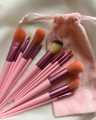 Fix Makeup Brushes Set 13 Pcs Including Contour Concealer foundation powder blush highlighter blending eyeshadow pencil eyebrow smudging lip brush. 