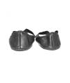 Leather Heel Covers (Heel and Foot Protectors) - Unisex - Black. 