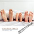 Pack of 1 Stainless Steel Foot Scraper Callus Remover, Callus Shaver for Feet, Heel Hard Skin, Corn Callous Removers, Foot Razor Pedicure Tools with 10 Blades for Men and Women, Corn Cutter & Rasp Dead Skin Peeler Pedicure Tool. 