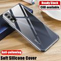 lthmy for Vivo Y20 2021 V2043 Flexible Soft Matte Black Crystal Clear Phone Case Silicone Protective Back Cover. 
