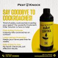 Cockroach Killer Gel Complete Cockroaches Killer Control 300ML + FREE  Mask Gloves and Spray Head Pest Knock. 