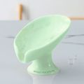 Newstyle Leaf Shape Soap Box Drain Soap Holder Box Bathroom Shower Soap Holder Dish Storage Plate Tray Bathroom Supplies Bathroom Gadge. 