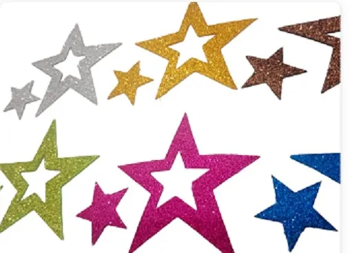 10%20pcs%20(Big%20Star%20with%20small)%20Colorful%20Self%20Adhesive%20Star%20Shape%20Foam%20Glitter%20Stickers%20-%20Image%202