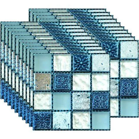 10%20pcs%20Mosaic%20Tile%20Stickers%20Waterproof%20Kitchen%20Bathroom%20Wall%20Decal%2010X10cm%20-%20Image%203