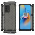 O-Lonnie for Oppo F19 | A95 Back Cover Honeycomb Transparent Back Anti fingerprint Phone Case. 