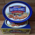 Pack of 1 Tin Box of Biskitop Cookies 350gm / Imported Cookies / Traditional Cookies / Biscuit Art # SS-BB350g- (1 Box). 