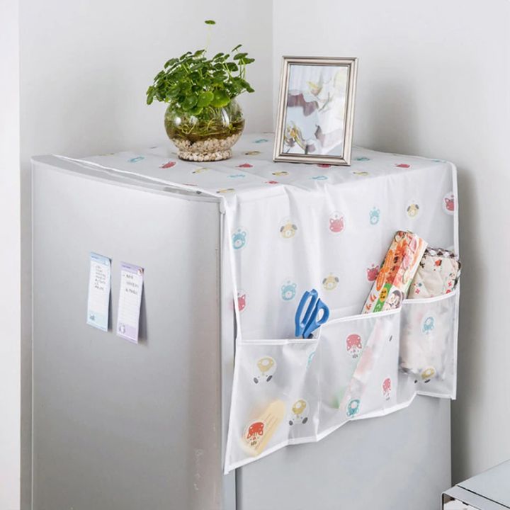 Printed%20Fridge%20Dust%20Cover%20Waterproof%20Refrigerator%20Dustproof%20Cover%20with%206%20Pocket%20Household%20Freezer%20Top%20Hanging%20Bag%20Fridge%20Storage%20Bag%20Appliance%20Protector%20Organizer%20Washing%20Machine%20Top%20Cover%20-%20Image%204