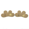 14pcs/lot Handwritten Heart Shape Postcard Kraft Paper Greeting Card with Gold Printing DIY Wedding Invitations Blank Love Card. 