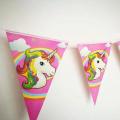 Unicorn Flags Banner for Birthday,Decorations,Celebrations & Party Kids. 