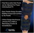 Adjustable Knee Immobilizer Brace for Post-Op Recovery & Injury Support | Lightweight Straight Leg Splint for Men & Women| Best Leg Support Price in Pakistan. 