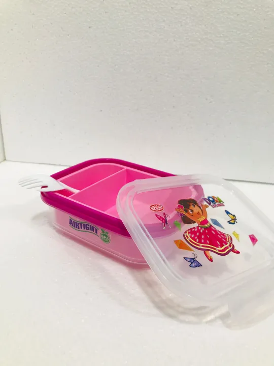 Dora%20Pink%20Lunch%20Box%20For%20Kids%20/%20School%20/%20Tuition%20/%20Picnic%2001%20Pcs%20-%20Image%205