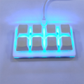 Portable Mini 8 Keys Keypad DIY Shortcut Keyboard Function Keyboard Programmable Mechanical Keyboard Gaming Keyboard. 
