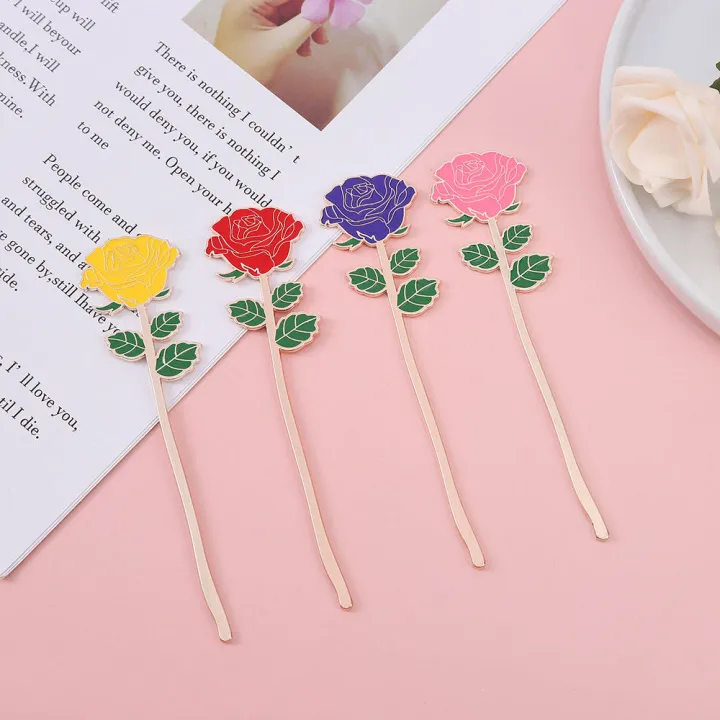 Rose-shaped%20Rose%20metal%20bookmark%20Delicate%20Coloring%20Metal%20Cute%20coloring%20embossing%20bookmark%20Embossing%20for%20Office%20supplies%20School%20supplies%20Stationery%20Valentine's%20Day%20gifts%20Book%20lovers%20-%20Image%208