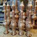 Copper Antique Minara Lamp 48 inches 30 inches  ( Pure copper jali copper) / handicraft / Handmade / Made in pakistan / Vip's Creation. 