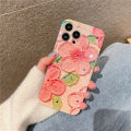 For Samsung Galaxy A25 5G Case Soft Blue-Ray Oil Painting Flowers Silicone Cases for Samsung Galaxy A25 Back Cover. 