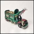 Truck Art Truck/Truck Art Bajry Truck/Pakistani Hand painted Truck/Home Decor/Painted in Multicolor Truck /Miniature Model/Size: 18 x 8 x 12 cm. 