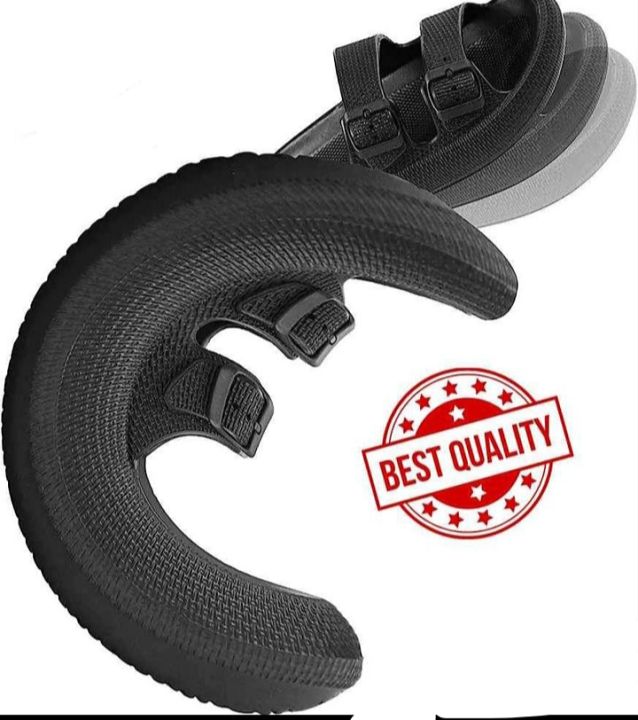 M&W%20High%20Quality%20Slippers%20For%20Men%20And%20Women%20Two%20Strap%20Slides%20Unisex%20Beach%20Sandals%20%7C%20Men%20black%20comfy%20slippers%20flip%20flop%20soft%20slides%20for%20men%20home%20floor%20thick%20sole%20classic%20slippers%20for%20men%20adjustable%20plastic%20buckle%20-%20Image%204