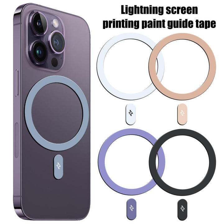 Sticker Ring for Magsafe Wireless Charging for IPhone 14 13 12 Pro Max Mini Mobile Phone Magnetic Metal Magnet Plate Car Holder