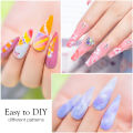 Mtssii Clear Blossom Gel Nail Polish Gradient Blossoming Smook Effect Watercolor Nail Gel Soak off UV Functional Nail Gel DIY. 
