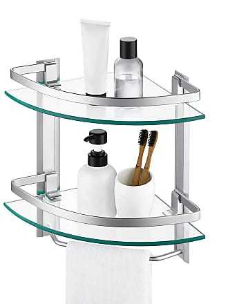 Bathroom%20Shelves%20Bathroom%20Shelf%20Corner%20Glass%20Shelf%20For%20Bathroom,%20Shower,%20Bedroom%20And%20Closets,%20Wall%20Mounted%208mm%20Thick%20Tempered%20Glass%20(Color%20:%20With%20Towel%20Rail,%20Size%20:%202-layers)%20By%20HF%20Gadets%20-%20Image%203
