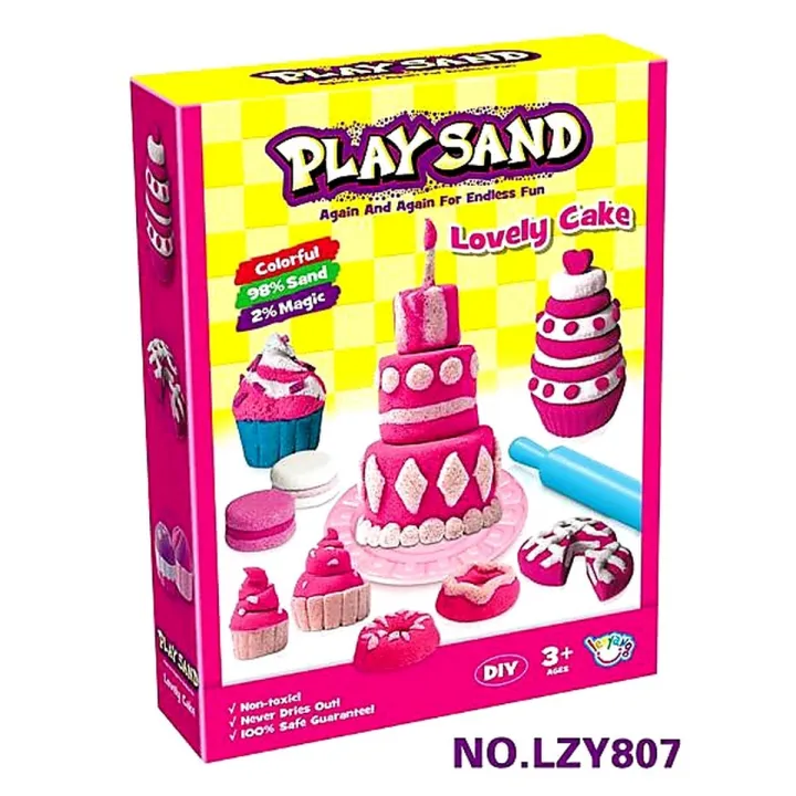 PLAY%20SAND%20LOVELY%20CAKE%20STYLE%20500%20GM%20WITH%20MOLD%20-%20Toys%20Galley%20-%20Image%205