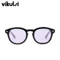 Classic Johnny Depp Round Sunglasses Women Retro Rice Nail Small Oval Sun Glasses Men TONY Blue SunGlasses Ocean Lens UV400. 