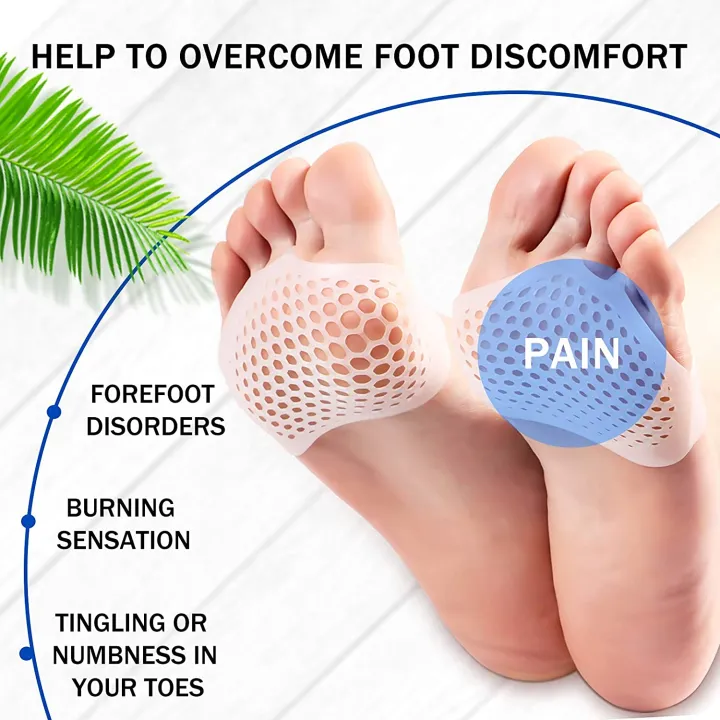 1Pair%20Comfortable%20Practical%20Durable%20Forefoot%20Cushion%20Metatarsal%20Pad%20Pain%20Relief%20Silicone%20Gel%20Half%20Heel%20Bunion%20Protector%20Fore%20foot%20Pads%20Cushions%20Ball%20of%20Foot%20Cushions%20Soft%20Sole%20Soft%20Gel%20Ball%20Silicon%20Insole%20Reusable%20and%20Breathable%20Gel%20Pads%20for%20Women%20or%20Men%20-%20Image%203
