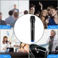 Wireless Microphone Handheld Mic System Set with Rechargeable Receiver for Karaoke Voice Amplifier Singing Machine speakers, mixers, and other equipment For Karaoke Conference 100 Fit Singing KTV For Karaoke Conference Singing KTV Mehfil & Masjid Mics. 