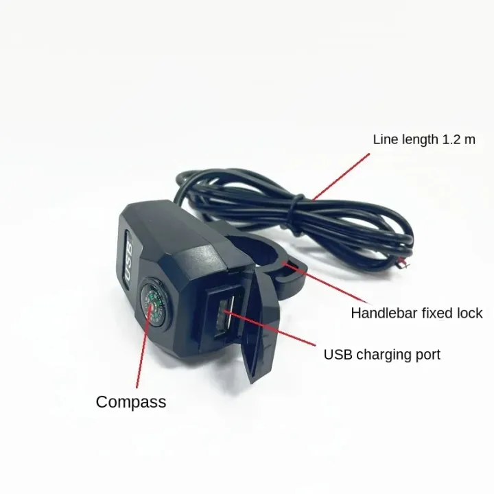 Motorcycle%20Mobile%20Charger%20USB%202A%20with%20Compas-s%20Water%20Resistant%20Bike%20Charger%20Handle%20Mount%20-%20Image%205