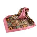 Retro Neckerchief Smooth Square Smooth Retro Neckerchief Scarf. 