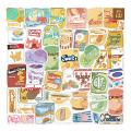 DR BEI Beverage Stickers Self-adhesive Cartoon Potato Chips Shape Stickers. 